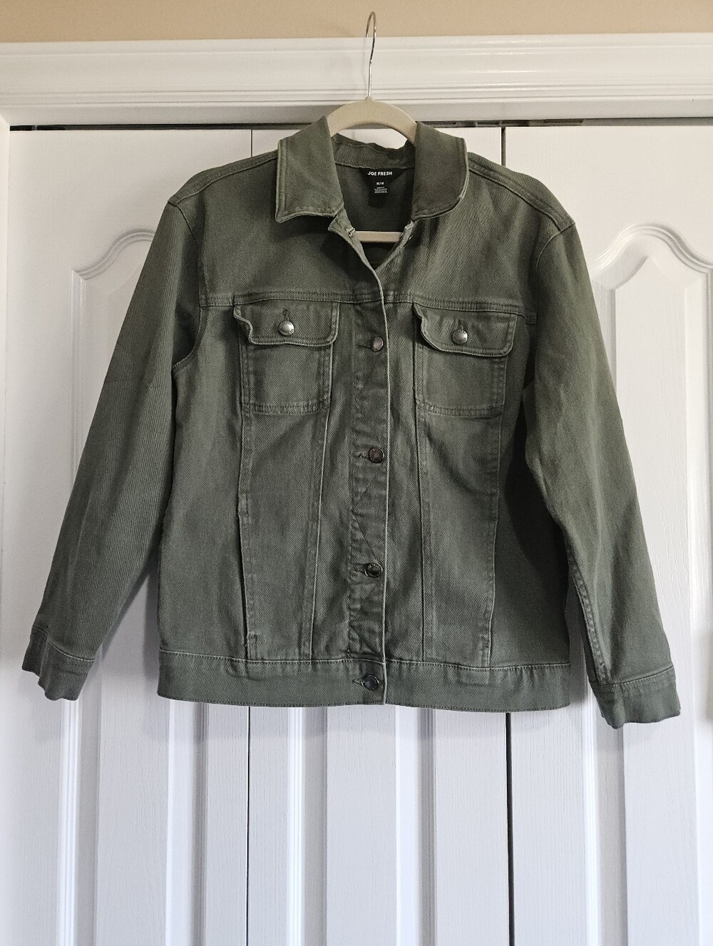 Army Green Denim Jacket